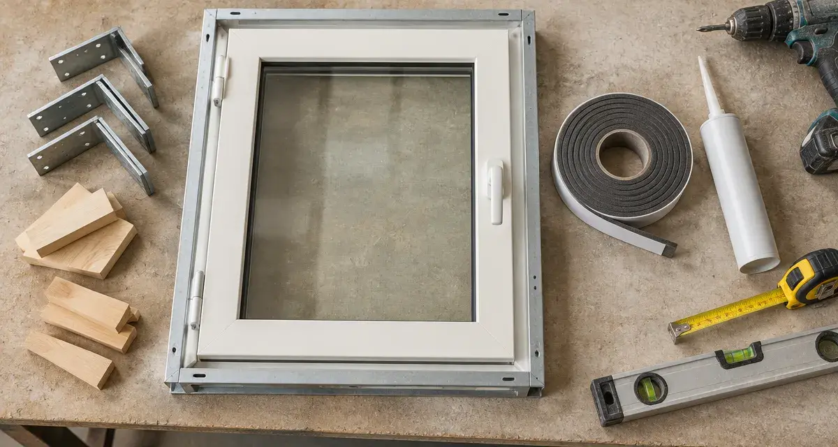 Poser des fenetres en applique : joint et cales, outils de pose